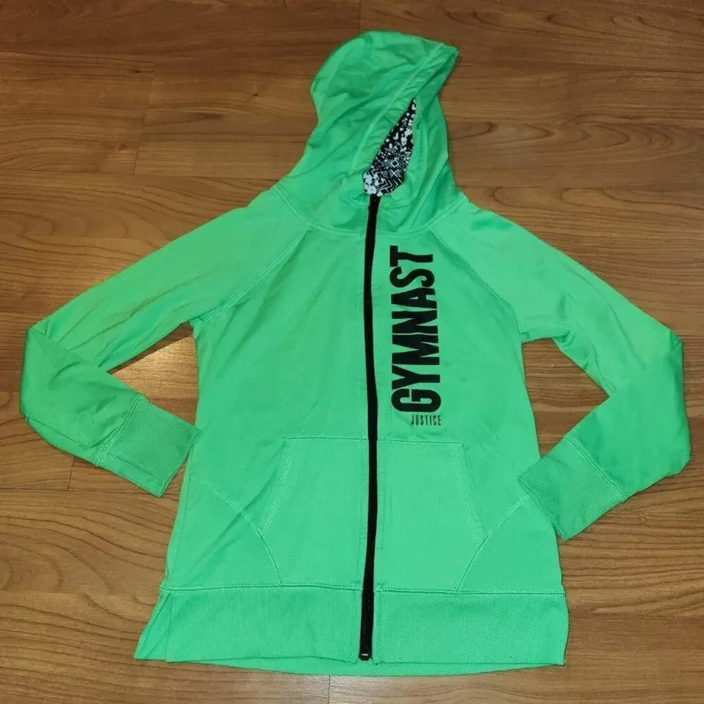 Justice gymnast hoodie